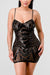 Sequin Embelished Bodycon Mini Dress