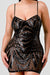 Sequin Embelished Bodycon Mini Dress