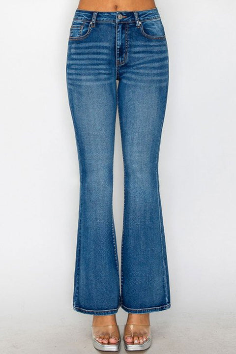 WAXJEAN Boot Cut Jean with Potassium Wash