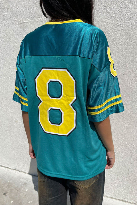 90s Kids Number Eight Short Sleeve Jersey T-Shirt