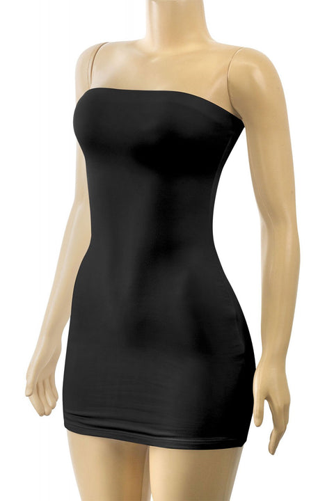 Tresser™ Strapless Tube Bodycon Mini Dress
