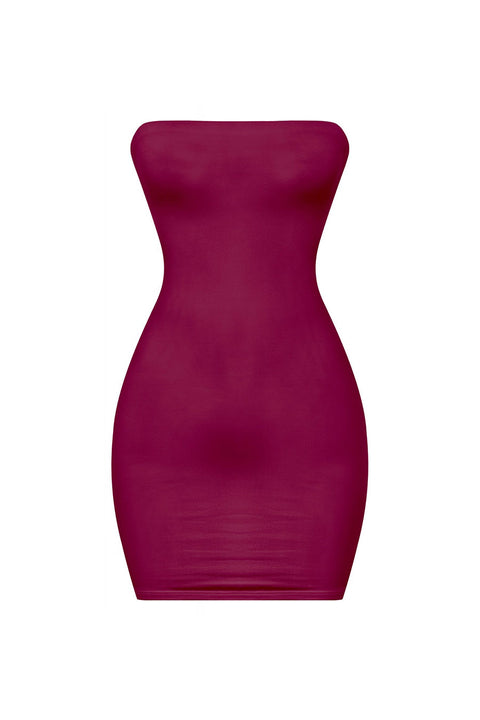 Tresser™ Strapless Tube Bodycon Mini Dress