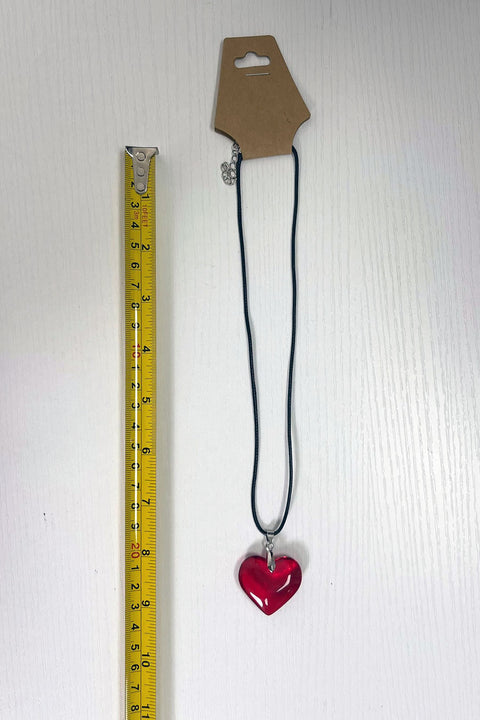 Y2K Grunge Heart Pendant Necklace