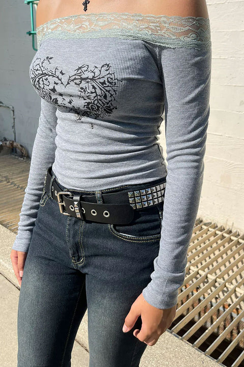 Y2K Essential Grunge/Gothic Stud Belt