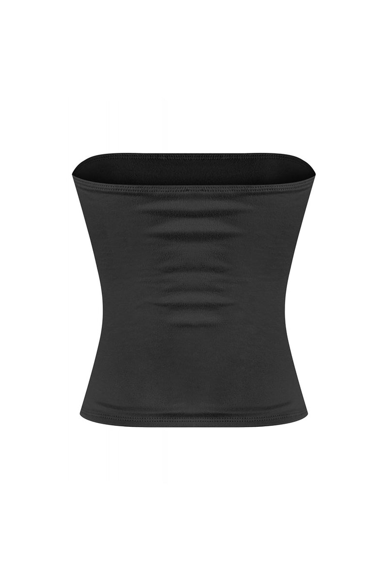 Tresser™ Strapless Tube Basic Crop Buttery Top (Double-Layer)– HyperBees