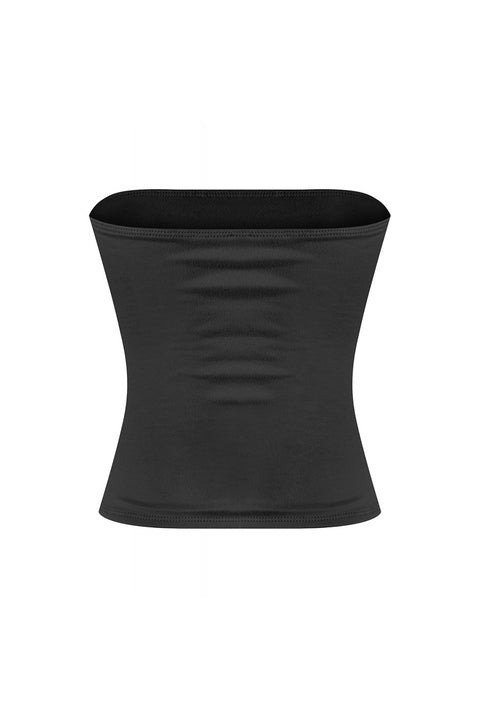 Tresser™ Strapless Tube Basic Crop Buttery Top (Double-Layer)