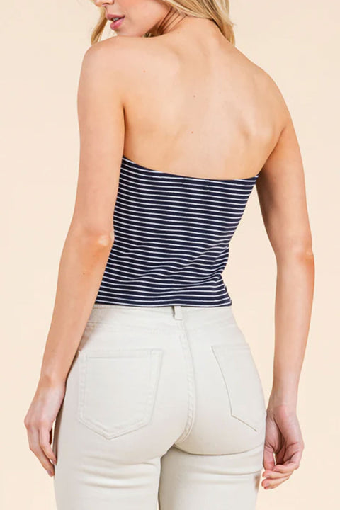 Basic Striped Tube Top