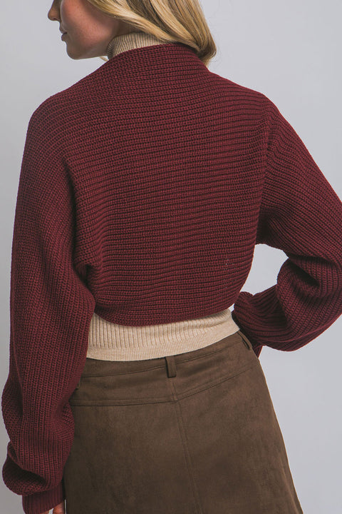 Fall Essential Knitted Sweater Bolero