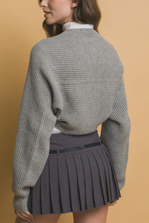 Fall Essential Knitted Sweater Bolero