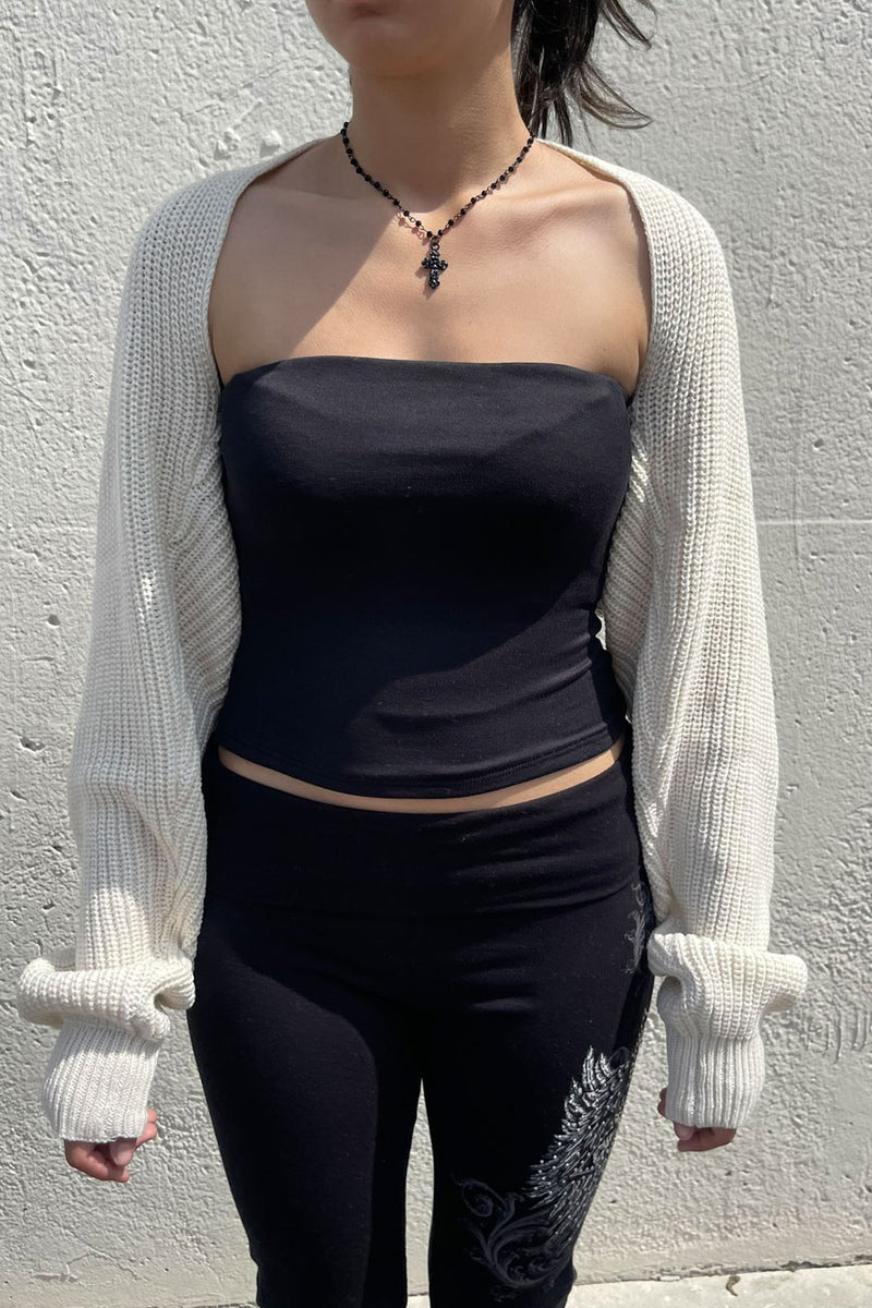 Fall Essential Knitted Sweater Bolero– HyperBees