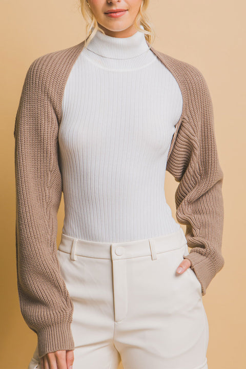 Fall Essential Knitted Sweater Bolero