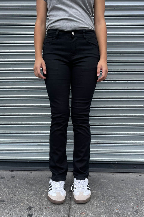 Essential Bootcut Cotton/Spandex Twill Uniform Pants