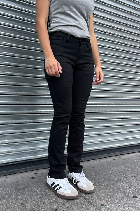 Essential Bootcut Cotton/Spandex Twill Uniform Pants