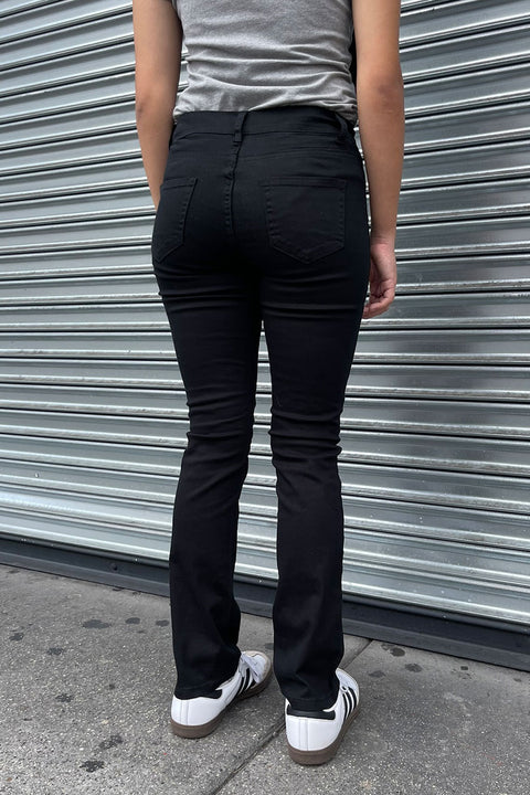 Essential Bootcut Cotton/Spandex Twill Uniform Pants