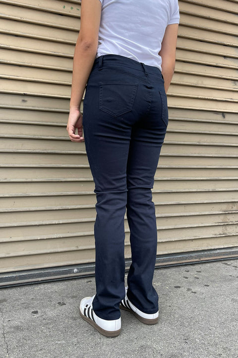 Essential Bootcut Cotton/Spandex Twill Uniform Pants