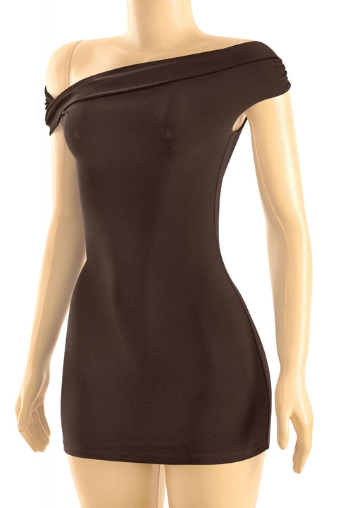 Tresser™ Twisted Off Shoulder Bodycon Mini Dress