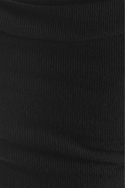2000s Asymmetrical Off-The-Shoulder Dolman Long Sleeve Mini Dress