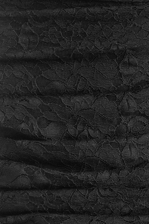 Tresser™ Long Sleeves Off Shoulder Lace Mini Bodycon Dress