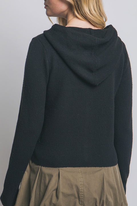 Full-Zip Super Soft Sweater Hoodie Jacket