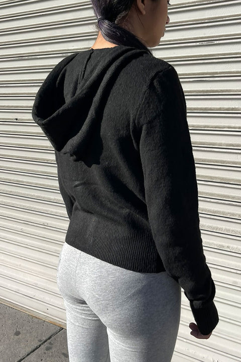 Full-Zip Super Soft Sweater Hoodie Jacket