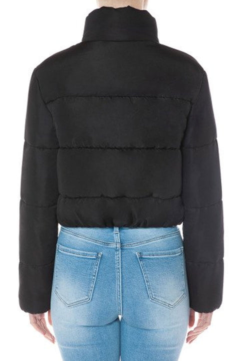 Essential Puffer Jacket With Standing Collar