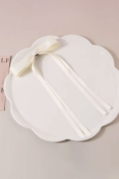 Coquette Ribbon Bow Side Clip Bow Hair Clip