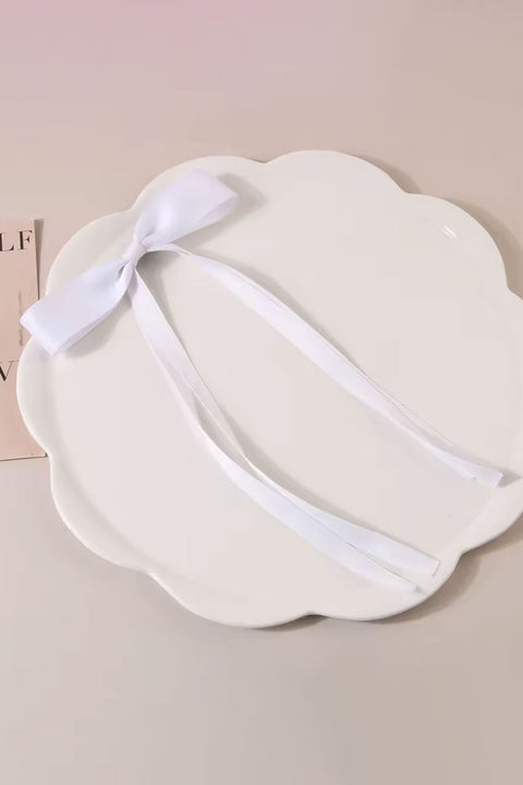 Coquette Ribbon Bow Side Clip Bow Hair Clip