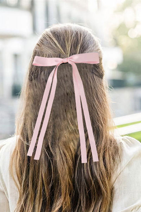 Coquette Ribbon Bow Side Clip Bow Hair Clip