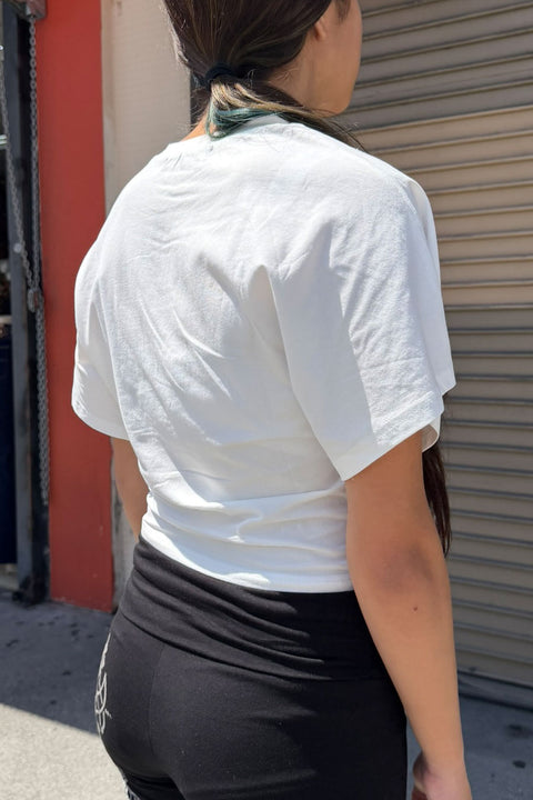 2000s Basic Dolman Short Sleeve T-Shirt