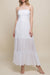 Strapless Smocked Maxi Tiered Dress