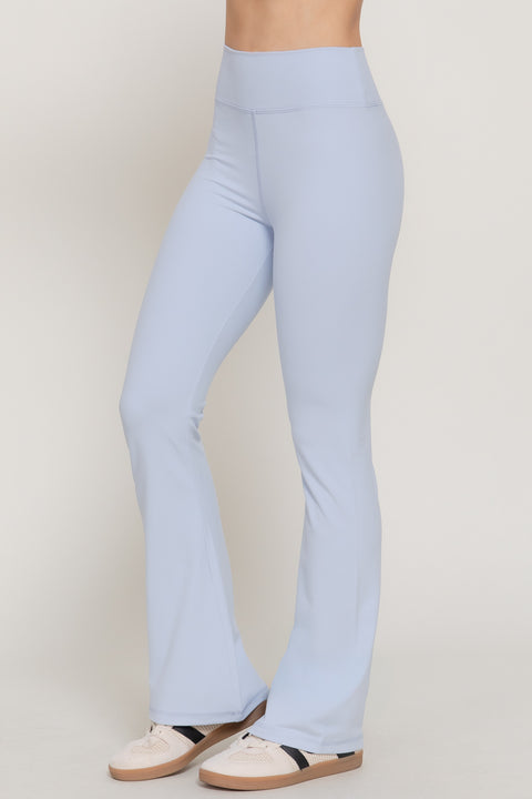 Basic Flare Power Stretch Workout Long Pants