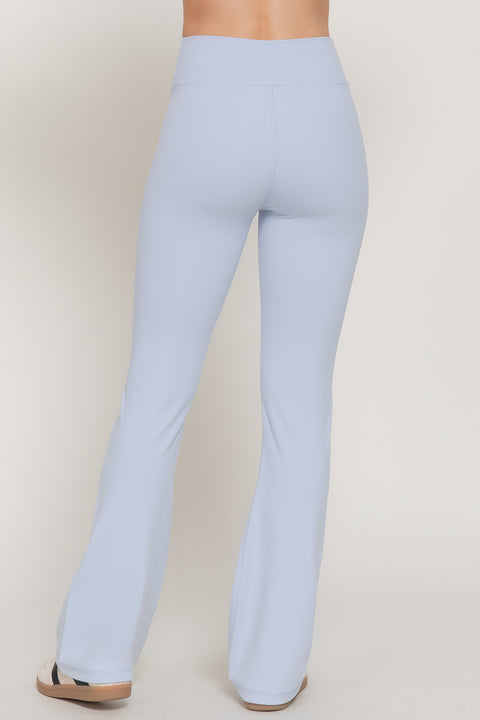 Basic Flare Power Stretch Workout Long Pants