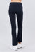 Low-Rise Banded Waist Flare Yoga Pants