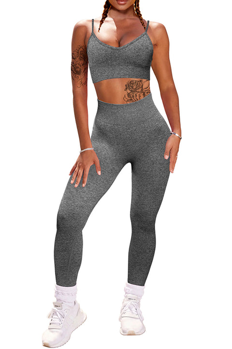 High Performance Seamless Bra Top & Leggings Sports Set