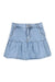 Y2K Pleated Denim Mini Skirt with Underpants
