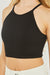 Seamless Cropped High Neck Cami Top