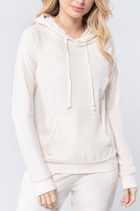 Basic French Terry Pullover Hoodie